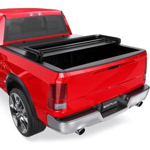 MOSTPLUS Soft 3 Tri-Fold Truck Bed Tonneau Cover Compatible with 2009-2026 Dodge Ram 1500 Inclu. Classic & New Body Fleetside (5.8 FT) On Top-67.4 in