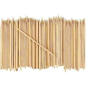 Comfy Package [6 Inch - 100 Count] Bamboo Skewers for Shish Kabob, Grilling, Fruits, Appetizers, and Cocktails