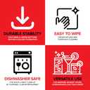 Boston Cocktail Shaker, Drink Mixing Set (18oz & 28oz) Weighted Stainless Steel Shaker Tins, Cocktail & Martini Mixed Drink Shakers, Essential & Professional Bar Tools For Bartending