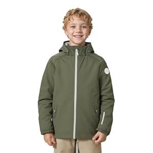 Doruro Kid Boys Rain Jackets, Size 5-6years Doruro Kid Boys Rain Jackets, Size 5-6years
