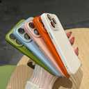 Caseative for iPhone 15 Pro Max Case,Solid Color Full Camera Lens Protection Phone Case (Wine Red)