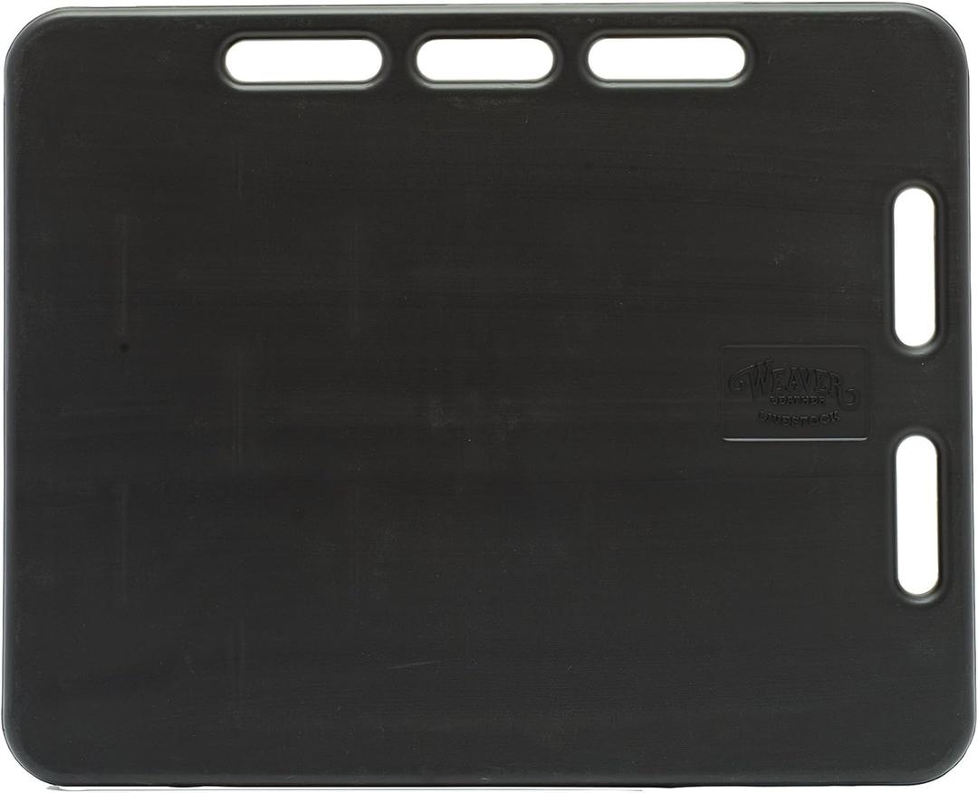 Weaver Livestock Leather Sorting Panel Black 37" x 30"