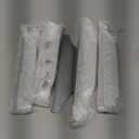 5 Pack Gray Finger Pulls for Cabinets, Streamlined Long Concealed Handle for Home Kitchen Door Drawer Cabinet, Mount Finger Edge Tab Pull Aluminum (Brushed Finish,200mm/7.87" Overall Length)