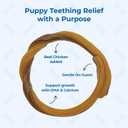3 x N-Bone Puppy Teething Ring Pumpkin Flavor, 3.6 Oz, 3 Rings