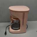 MELLERHOME 12-Cup Pink Coffee Maker - Borosilicate Carafe, Auto-Off, Pink Accessories, Reusable Filter, Anti-Drip, Kitchen Appliances, Keep-Warm Function, Kitchen Dcor