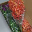 Artificial Spring Flowers for Outdoors Faux Plants UV Resistant Realistic Fake Flowers Outside for Garden Planter Porch Home Decor, 12 Bundles (Multicolor)