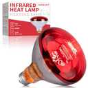 Amazon.com : KOHEOPT 250W R40 Infrared Heat Lamp Bulb for Chicken Brooder, Pets, Reptiles, Bathroom & Sauna, E26 120V, 2000Hrs Red Light Therapy, 1-Pack : Pet Supplies
