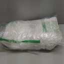 OLANLY Bathroom Rugs 40x32, Extra Soft Absorbent Chenille Bath Rugs, Rubber Backing Quick Dry, Machine Washable Bath Mats for Bathroom Floor, Tub and Shower, Home Decor Accessories, White