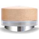 KNODOS 54mm Espresso Distributor for Breville Portafilters Maple Coffee Leveler Adjustable Depth Stainless Steel Espresso Leveling Tool Premium Espresso Machine Accessories For Coffee Bar