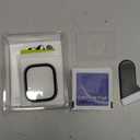 WSKEN for Apple Watch Ultra 3/Ultra 2/Ultra Screen Protector 49mm,9H Tempered Glass + Titanium Alloy Frame, [Keep Original] [Touch Sensitive] Lightweight Protective Glass Film for iwatch Ultra 3/2/1 (Black)