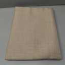 Fitable Nature Faux Linen Tablecloths Rectangle 60 x 84 Inch - 2 Pack Neutral Table Clothes for 4-6 Foot Tables, Wrinkle-Proof Faux Burlap Table Cover for Dining, Farmhouse, Outdoor Picnic, Camping