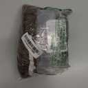 Smiry Velvet Seat Covers for Dining Room Chair Set of 2, Stretch Fit Removable Washable Chair Seat Cushion Protector Slipcovers with Ties, Coffee