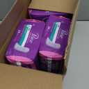 Poise Incontinence Pads & Postpartum Incontinence Pads, 3 Drop Light Absorbency, Long Length, 96 Count (4 Packs of 24)