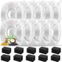 20 Pcs Cat Water Fountain Replacement Filters-10 Pack Water Fountain Filters 10 Pack Pre-Filter Sponges, pet fountain replacement filters Fit for 95oz/2.8L Cat Pet Fountain