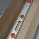 Black Canyon 24" Box Level, w/Magnetic Base, Vertical and Horizontal Measurement, Aluminum, Plastic Frame, Hang Hole, Vial Types, Suits Construction, Carpentry tasks, Plumbing, Installations