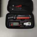 KAIWEETS Circuit Breaker Finder with LCD Display, GFCI Outlet Tester, Electrical Circuit Tracer Tool with NCV Test & Flashlight, Includes Carrying Case and Adapters- KT301P