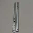 12 Inch Drawer Slides, Metal Drawer Slide, Small Drawer Rails, Ball Bearing Dual Direction Slide Track Rail, Pack of 2 (0.7 inch Wide)