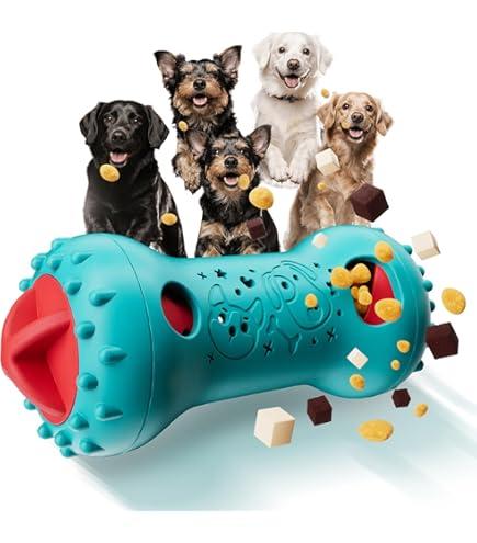Knitly Interactive Dog Toys, Adjustable Treat Dispensing Toy to Keep Them Busy, Dog Enrichment for Brain Stimulation & Cognitive for Puppy Puzzle to Reduce BoredomIdeal Gift for Cats and Dogs(Nylon)