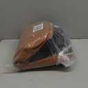 Travel Bag for Women, Weekender Bags Large Carry On Overnight Bag Duffel with Separate Shoes Compartment & Strap, Hospital Bags for Labor and Delivery, Black Brown (Medium)