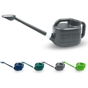 2 x 1 Gallon Watering Can, Garden Watering Can Outdoor, Plant Water Can with Removable Long Spout and Stainless Steel Sprinkler Head, Plastic Indoor Watering Cans for Gardening Flower Plants