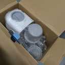 Bear Baby Food Maker with 18.5oz Dual-Layer Steam Baskets, OneStep Baby Food Processor Steamer Puree Blender Grinder Mills, Auto Cooking Grinding&Sterili-zing for Healthy Homemade Baby Food, BPA-Free (White)