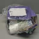 13 Gallon Trash Bags Drawstring 120 Count, 1.7 Mil Thick White Garbage Bags, Easy-Dispense Roll for Kitchen & Household Use, Resists Tears, Leaks and Punctures