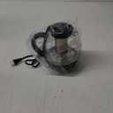 Chefman Electric Kettle with Tea Infuser, 1L 1500W, Removable Lid for Easy Cleaning, Boil-Dry Protection, Stainless Steel Filter, BPA Free, Auto Shut Off Hot Water Boiler, Small Electric Tea Kettle (Black)