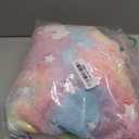 Unicorn Blanket for Girls, Unicorn Glow in The Dark Blanket, Pink Unicorn Blanket for Kids, Soft Fleece Blanket Throw 50"x60"