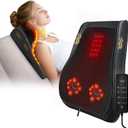 Joyset Back Massager with Heat,Neck Massager for Back Pain Deep Tissue,4D Kneading Shiatsu Lower Back Massage Pillow for Neck Shoulder Legs,Gifts for Mom,Dad,Women,Men