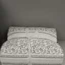 Levtex Home - Becker Taupe Quilt Set - King Quilt and Two King Shams - Ikat - Taupe, Grey and Cream - Quilt (106x92 in.) and Shams (20x36 in.) - Reversible - Cotton