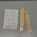 6 Pack 9 Inch Wood Easels, Tabletop Painting Easel Stand for Canvas, Photo & Sign Display - Portable Tripod Art & Craft Easels for Kids and Adults