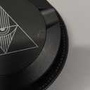 Sinkzaico Zyn Metal Can, Zyn Container, Double-Layer Design Zyn Holder, Airtight, Odor-Proof Food Containers, Zyn Gifts for Men and Women, Black, for vitamins, pills, candy, etc. (Eye Pattern)