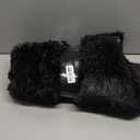 Fluffy Rug Shaggy Area Rug, Black 3x5 Area Rugs for Bedroom, Small Bedside Rug, Soft Fluffy Shaggy Entryway Throw Rugs for Living Room Bedroom Kids Room Home Decor