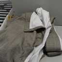 Joydeco Pinch Pleated Curtains - 100% Blackout for Bedroom, Linen Curtains 40" W x 84" L, Thermal Insulated 2 Panels Light Blocking Drapes, Back Tabs for Living Room