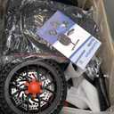 Knee Scooter, 350lbs Capacity, 13" Big PU Seat, Disc Brake Knee Walker, All Terrain Foldable Knee Scooter Walker with Bag for Foot Injuries Compact Crutches Alternative (Burgundy) (Red)