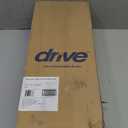 Drive Medical Adjustable Bathtub Grab Bar & Bathtub Safety Rail, White