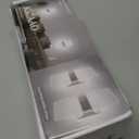 KICAAO Modern Wall Sconces Set of Two, Led Wall Light 10w, 6000k White Light Up Downlight, Hardwired Acrylic Wall Light Lighting, Suitable for Living Room Corridor Bedside (Cool White 6000K 2Pack)