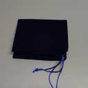 Blue Velvet Cremains Urn Bag for Human Ashes - For Use Inside the Urn - Size 10" X 12" (230 Cubic Inches Capacity) - Includes a Resealable PE Material Ashes Storage Bag