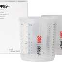 3M PPS 2.0 Spray Gun Cups, 26001, Standard, 22 Ounces, Use with Paint Gun and PPS 2.0 Lids and Liners to Paint Cars, Furniture, House and More, 2 Pack