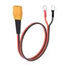 ELFCULB XT90 to O Ring Terminal Cable, 10AWG XT90 Female Connector to O Ring for RC Lipo Battery FPV Racing Drone Portable Power Station(2FT)