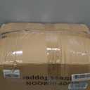 ELEMUSE Queen Mattress Topper for Back Pain, Extra Thick Mattress Pad Cover, Plush Soft Pillowtop with Elastic Deep Pocket, Overfilled Down Alternative Filling (White)