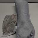 Buckwheat Neck Support Pillow Cervical Neck Cylinder Bolster Pillow,Buckwheat Hulls Adjustable Roll Pillow,Neck Pain Relief for Back and Side Sleepers Round Pillows for Lunch Break Grey, 6*15 inch