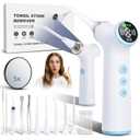 Electric Tonsil Stone Remover Vacuum  8 Suction Levels with LED Light, Safety Pause Button & Oral Protection | High-Precision Tonsil Stone Removal Kit with 13 Attachments for Painless Cleaning (White)