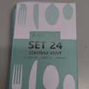ANNOVA Silverware Set Stainless Steel Cutlery Color Handle Flatware (Mix Color) (Large)