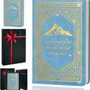 Bible Journal,Journal for Women,A5 Hardcover Leather Journal - 200 Pages Premium Paper Notebook,Christian Journal Notebook for School, Blue