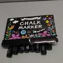 Window Chalk Markers for Glass Washable, 10 Colors Jumbo Liquid Chalk Marker with 10mm 3 in 1 Nib Thick Wide Tips, Big Chalkboard Markers, Car Paint Pen for Auto, Bistro, Mirror, Poster, Blackboards