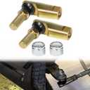 AM133072 Steering Tie Rod Ball Joint Ends,Replaces AM133073,M86977,AM133074,M142815,AM39330,AM100642. Fits for X465 X475 X485 X495 GX325 GX335 GX345 GX355 F910 F911 F912 F915 F925 F930 F935