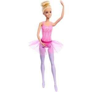 Barbie Ballerina Doll, Blonde Fashion Doll Wearing Purple Removable Tutu, Posed with Ballet Arms & en Pointe Toe Shoes, HRG34