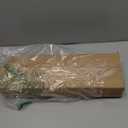 MyGift Rustic Burnt Brown Wood Kitchen Hooks for Hanging Cooking Utensils, Coffee Mugs and Hand Towels, Decorative Rolling Pin Design Kitchen Wall Decor with 4 Hooks