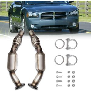 Catalytic Converter Left and Right Compatible with Challenger 5.7L 2009-2021, Chrysler Dodge Charger 5.7L 2006-2022,300 5.7L 2005-2022, Magnum 5.7L 2005-2007 (EPA Compliant)
